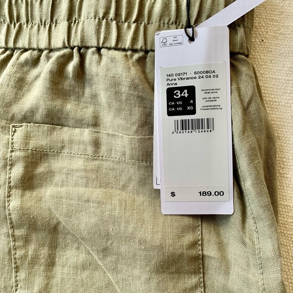 Olsen Linen pants NWT - Picture 2 of 7